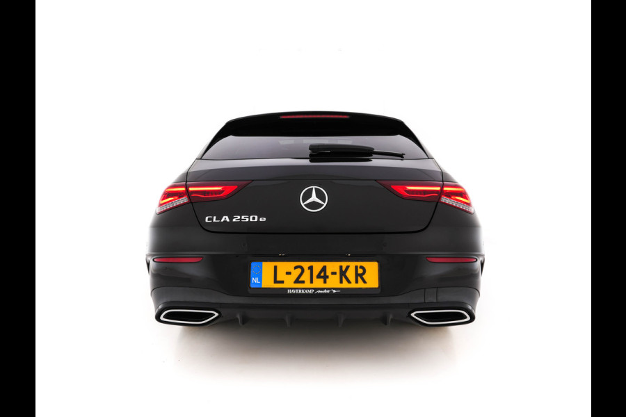 Mercedes-Benz CLA-Klasse Shooting Brake 250 e AMG-Styling Limited Business Solution (Plug-in) {SoH-95%} (INCL-BTW) Aut. *PANO | LEATHER-MICROFIBRE | MEMORY-PACK | MULTIBEAM-LED | BLINDSPOT | HEATED-SPORTSEATS | AMBIENTLIGHT | KEYLESS | DIGI-COCKPIT | DAB+ | NAVI-FULLMAP | CAMERA | PRIVACYGLASS