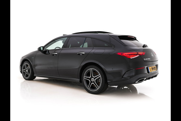 Mercedes-Benz CLA-Klasse Shooting Brake 250 e AMG-Styling Limited Business Solution (Plug-in) {SoH-95%} (INCL-BTW) Aut. *PANO | LEATHER-MICROFIBRE | MEMORY-PACK | MULTIBEAM-LED | BLINDSPOT | HEATED-SPORTSEATS | AMBIENTLIGHT | KEYLESS | DIGI-COCKPIT | DAB+ | NAVI-FULLMAP | CAMERA | PRIVACYGLASS