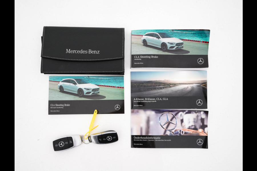 Mercedes-Benz CLA-Klasse Shooting Brake 250 e AMG-Styling Limited Business Solution (Plug-in) {SoH-95%} (INCL-BTW) Aut. *PANO | LEATHER-MICROFIBRE | MEMORY-PACK | MULTIBEAM-LED | BLINDSPOT | HEATED-SPORTSEATS | AMBIENTLIGHT | KEYLESS | DIGI-COCKPIT | DAB+ | NAVI-FULLMAP | CAMERA | PRIVACYGLASS