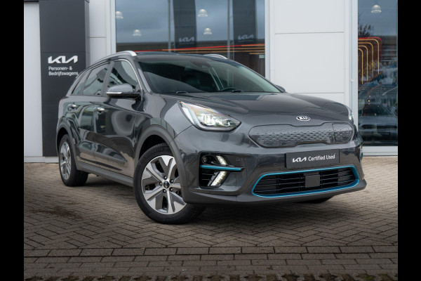 Kia e-Niro DynamicPlusLine 64 kWh SOH 98 % |Stoel en stuurverwarming | Schuif/-kanteldak | Achteruitrijcamera | Navigatie | Carplay | PDC voor & achter | Achteruitrijcamera