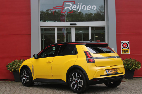 Renault 5 COMFORT RANGE TECHNO 150PK 52 kWh *NIEUWE AUTO!* | PACK WINTER TECHNO: (ELEKTRISCH VERWARMBARE VOORSTOELEN, ELEKTRISCH VERWARMBAAR STUURWIEL, BESTUUDERSSTOEL MET ELEKTRSCH VERSTELBARE LENDESTEUN, IN HOOGTE VERSTELBARE PASSAGIERSSTOEL) | ZWART DAK | LICHTMETALEN VELGEN 18" | ADAPTIVE CRUISE CONTROL | FULL LED KOPLAMPEN MET FRANSE VLAG | ELEKTRTISCH INKLABARE EN VERWARMBARE BUITENSPIEGELS | ACHTERUITRIJ CAMERA | SFEER VERLICHTING | GOOGLE MAPS NAVIGATIE | DRAADLOZE TELEFOONLADER | PRIVACY GLASS | 100KW SNELLAAD FUNCTIE | DRAADLOZE APPLE CARPLAY/ANDROID AUTO | DAB+ RADIO