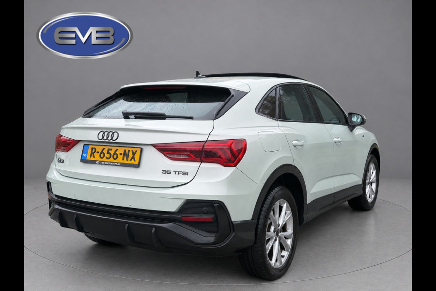 Audi Q3 Sportback 35 TFSI S Edition, 2 X S-LINE, panoramadak, 1/2 lederen sportinterieur, 1 e eigenaar, Origineel NL auto met nap