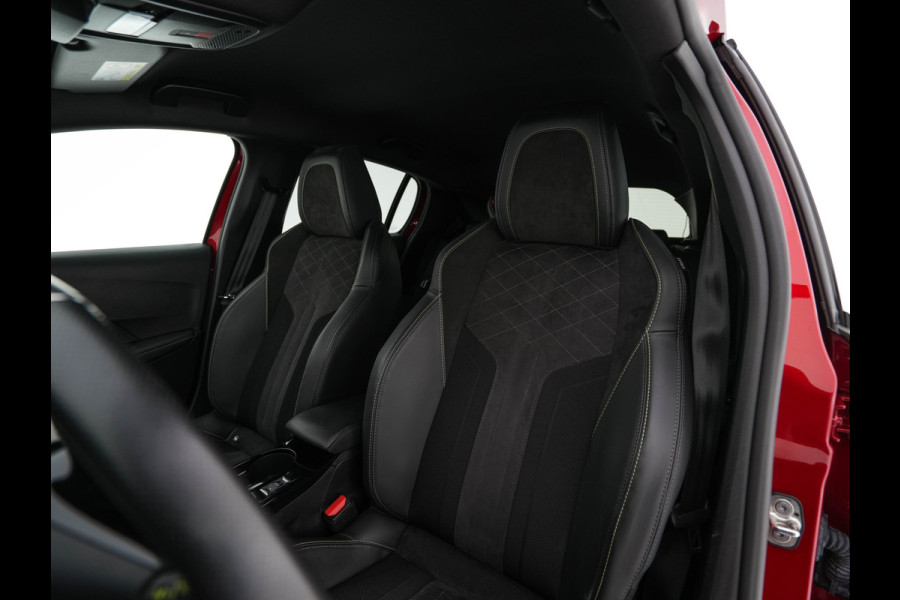 Peugeot e-208 EV GT 350 50 kWh [3-Fase-11kW] *HEATPUMP | FULL-LED | DIGI-COCKPIT | BLINDSPOT | CAMERA | LEATHER-ALCANTARA | AMBIENTLIGHT | NAVI-FULLMAP | LANE-ASSIST | KEYLESS | DAB | CCS-FASTLOADER | HEATED-SPORTSEATS | PRIV