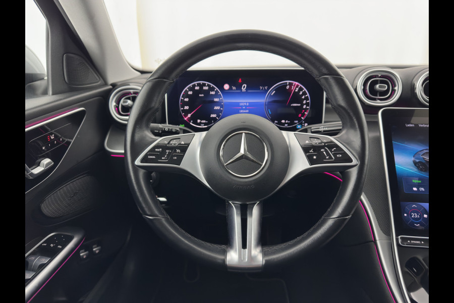 Mercedes-Benz C-Klasse Estate 300 e Luxury Line (Plug-in) [3-Fase-11kW] (INCL.BTW) Aut. *FULL-LED | AMBIENT-LIGHT | TOP-VIEW | MEMORY-PACK | WIDESCREEN-COCKPIT | HEATED-COMFORTSEATS | NAVI-FULLMAP | SHIFTPADDLES | PRIVACY-GLASS | DAB | 18''ALU*