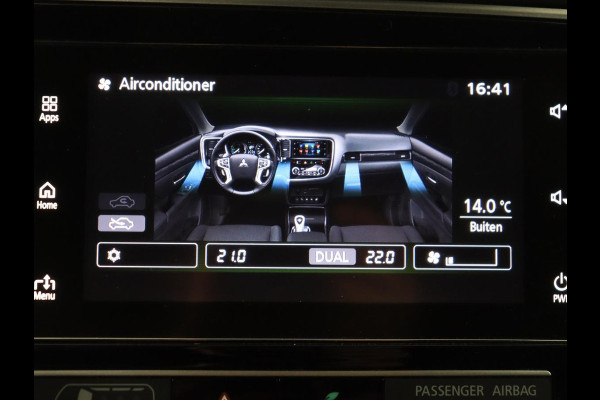 Mitsubishi Outlander 2.4 PHEV Pure+ | SOH 71,8% | Leder | Trekhaak | Cruise control | Stuur/stoelverwarming | Doedehoek detectie | 360 camera | Bluetooth | Climate control