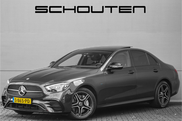 Mercedes-Benz E-Klasse 300 e AMG Line Night Pano Burmester ACC Trekhaak Camera 18"