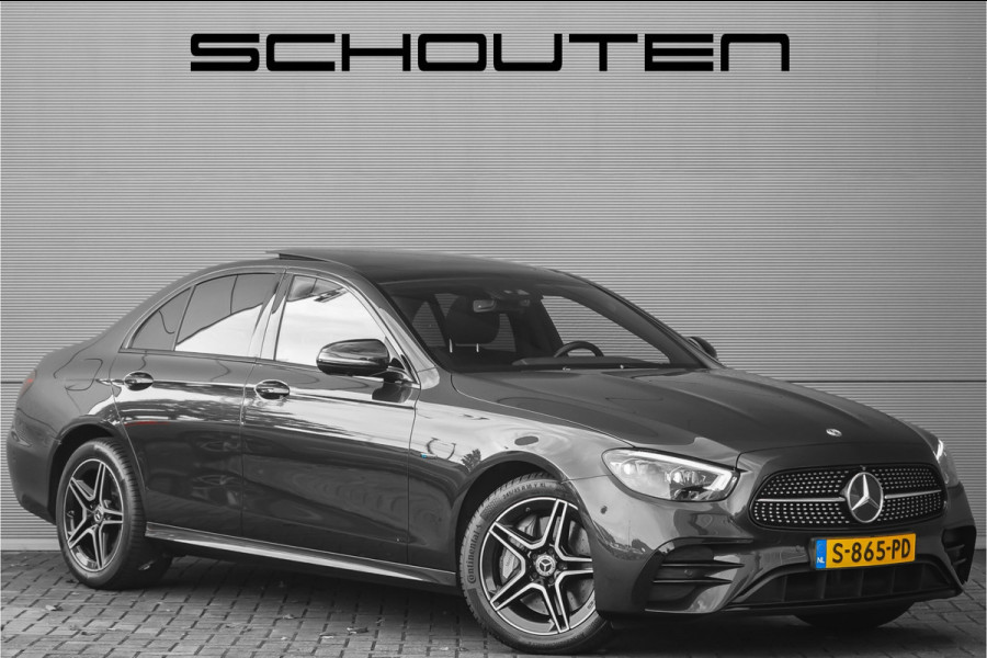 Mercedes-Benz E-Klasse 300 e AMG Line Night Pano Burmester ACC Trekhaak Camera 18"
