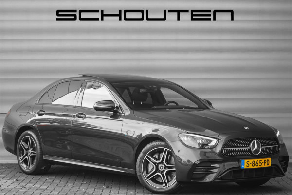 Mercedes-Benz E-Klasse 300 e AMG Line Night Pano Burmester ACC Trekhaak Camera 18"