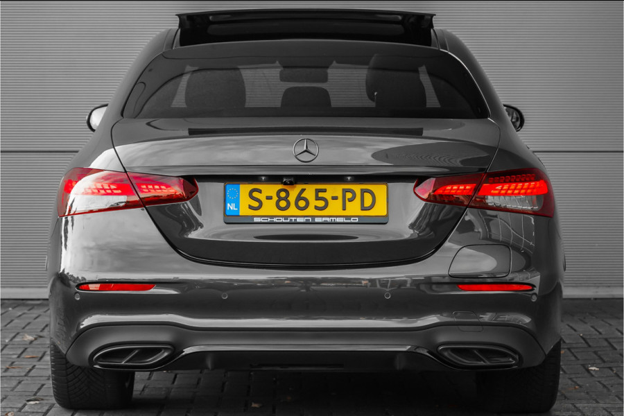 Mercedes-Benz E-Klasse 300 e AMG Line Night Pano Burmester ACC Trekhaak Camera 18"