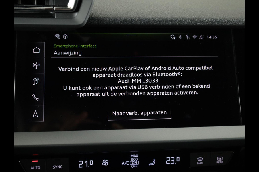 Audi A3 Sportback 40 TFSI e Advanced edition 204pk | Parkeercamera | Adaptive cruise controle | Verlengde garantie | Verwarmbare voorstoelen