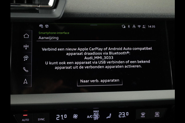 Audi A3 Sportback 40 TFSI e Advanced edition 204pk | Parkeercamera | Adaptive cruise controle | Verlengde garantie | Verwarmbare voorstoelen