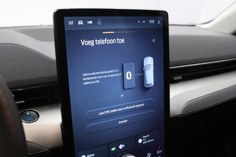 Ford Mustang Mach-E RWD 75 kWh, SOH 94 %, Adap. Cruise Control, Leder, B&O Sound, Camera, Winterpakket