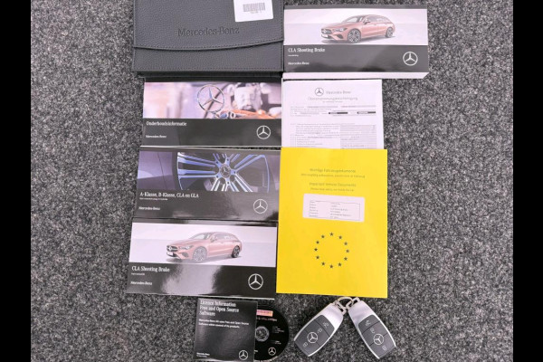 Mercedes-Benz CLA-Klasse Shooting Brake 250 e Business Solution AMG AMG Line | Night Pakket | Panorama Schuif-Kanteldak | Head-up display | Distronic | 360°-camera | MBUX Augmented Reality navigatie. Inclusief 24 maanden Mercedes-Benz Certified garantie voor Europa.