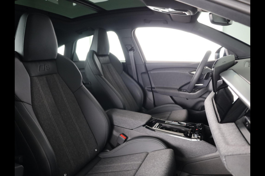 Audi Q6 Sportback e-tron Advanced edition 83 kWh 252 pk | Private lease vanaf € 998,- per maand | Verlengde garantie | Navigatie | Warmtepomp | Panoramadak | Parkeersensoren (Park assist) | Rondomzicht camera | Stoelverwarming v/a |