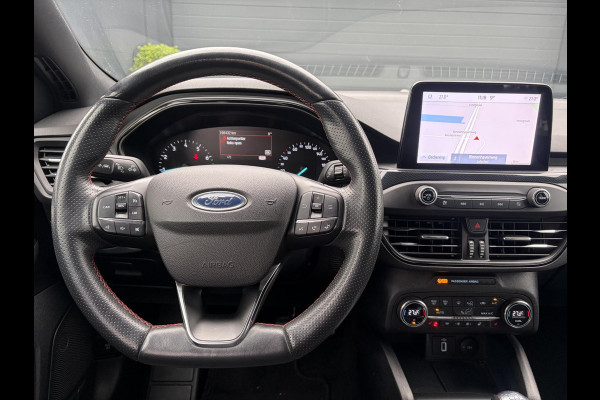 Ford FOCUS Wagon 1.0 EcoBoost ST Line Business ✓2e Eigenaar✓Carplay✓Trekhaak✓Camera✓Keyless✓Stoelverw✓Clima✓Cruise✓Dealer Onderhouden✓Recent beurt gehad✓PDc V+A✓6 Bak✓125pk✓Lm velgen✓Bj 11-2019✓N.A.P✓Apk tot 01-2029
