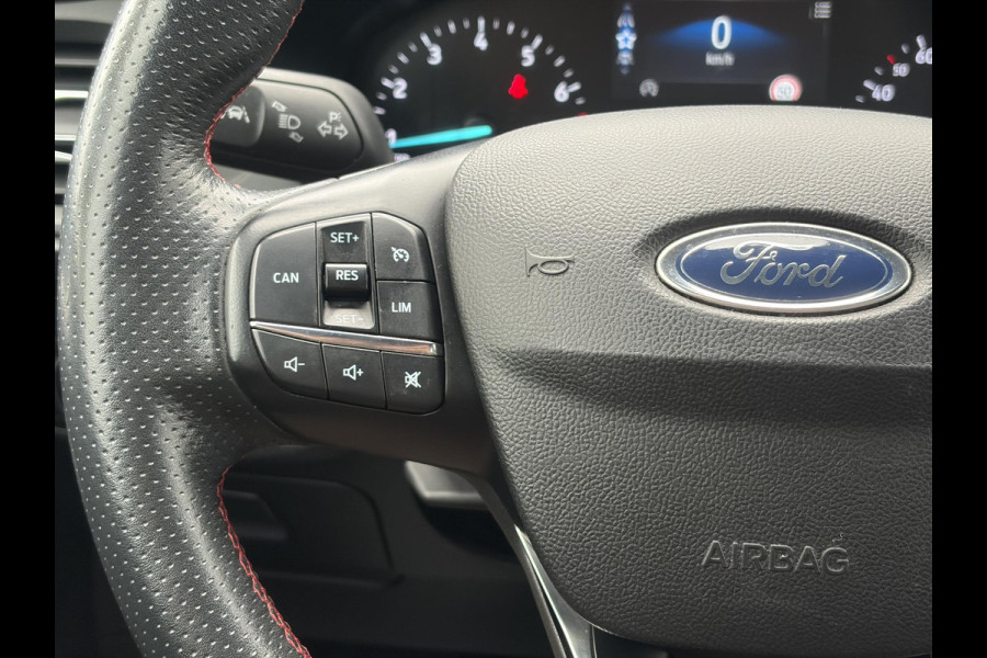 Ford FOCUS Wagon 1.0 EcoBoost ST Line Business ✓2e Eigenaar✓Carplay✓Trekhaak✓Camera✓Keyless✓Stoelverw✓Clima✓Cruise✓Dealer Onderhouden✓Recent beurt gehad✓PDc V+A✓6 Bak✓125pk✓Lm velgen✓Bj 11-2019✓N.A.P✓Apk tot 01-2029