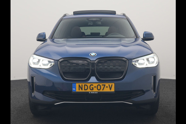 BMW iX3 High Executive 80 kWh 286pk Dealer O.H | SOH 95,5% | | Panodak | Head Up | Adaptive Cruise | 360 Camera | Harman / Kardon | Lederen Sportstoelen Memory & Verwarmd | Keyless | Apple Carplay | Blis | Sfeerverlichting | DAB | Navigatie | 20"L.M |