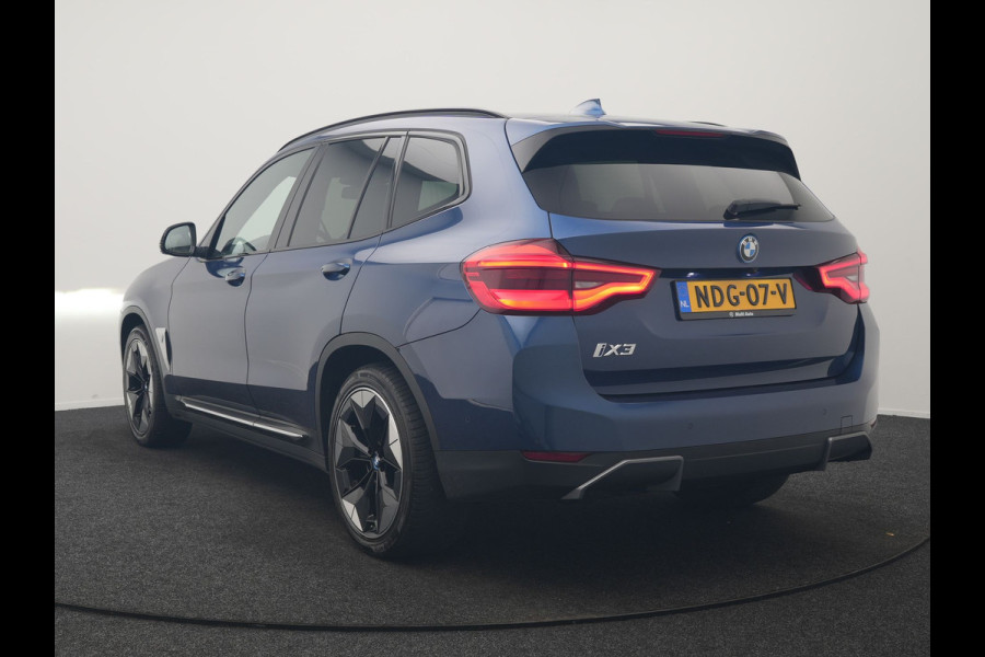 BMW iX3 High Executive 80 kWh 286pk Dealer O.H | SOH 95,5% | | Panodak | Head Up | Adaptive Cruise | 360 Camera | Harman / Kardon | Lederen Sportstoelen Memory & Verwarmd | Keyless | Apple Carplay | Blis | Sfeerverlichting | DAB | Navigatie | 20"L.M |