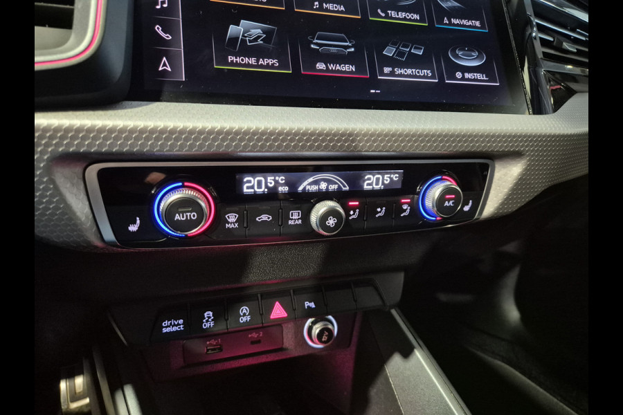 Audi A1 Sportback 30 TFSI edition one S-Line Groot Navi | Verw. stoelen | Carplay-Android | LED