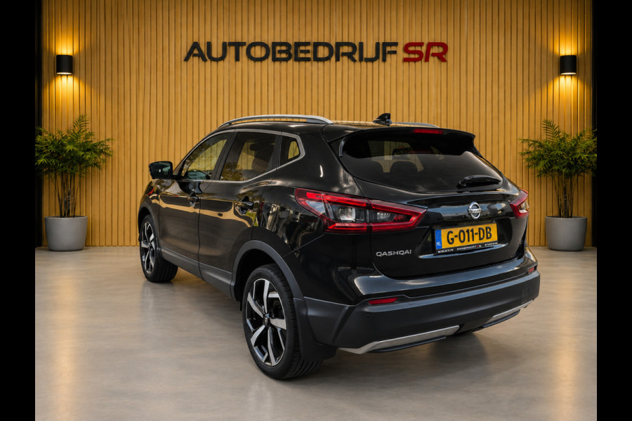 Nissan QASHQAI 1.3 DIG-T Tekna Glasdak! 360'Camera! Navi! Stoelverwarming! Lane Assist! Cruise! Inklapbare Spiegels! Star/Stop!