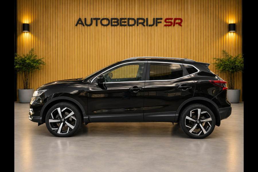 Nissan QASHQAI 1.3 DIG-T Tekna Glasdak! 360'Camera! Navi! Stoelverwarming! Lane Assist! Cruise! Inklapbare Spiegels! Star/Stop!