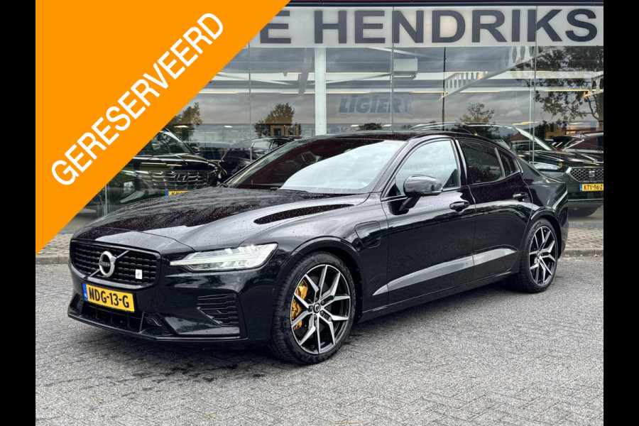 Volvo S60 2.0 T8 AWD 405pk Twin Engine Polestar Engineered | SOH: 91,8% | Leder | Trekhaak | LED |