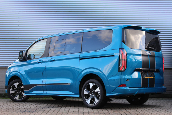 Ford e-Transit Custom Tourneo 65 kWh Sport | Trekhaak | 8P | Panoramadak | BLIS | Full Options