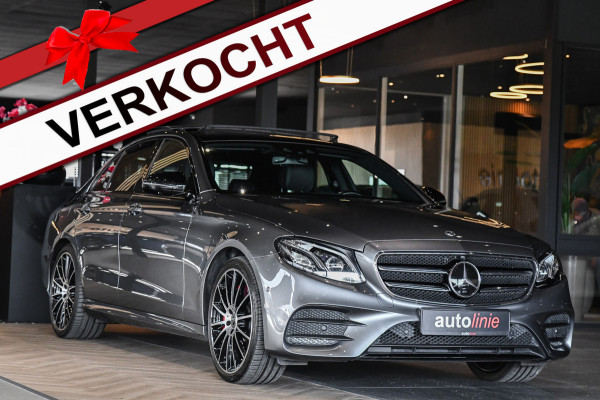 Mercedes-Benz E-Klasse 300 e AMG Night Ed, Luchtvering, Memory, Burmester, HUD, 360, Keyless, ACC!