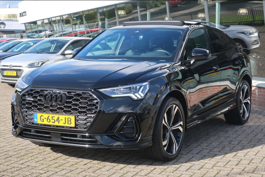 Audi Q3 Sportback 45 TFSI quattro ed. one S-Line 1e EIG_LED_ADAP-CRUIS_PANO_B&O_20-INCH.
