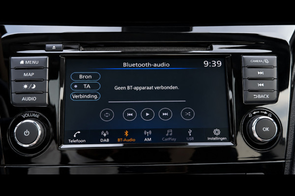 Nissan QASHQAI 1.3 DIG-T Tekna Black Edition | Panoramadak | Adaptive Cruise Control | Dealeronderhouden | Stoelverwarming | 360° | Dodehoek | Apple & Android |