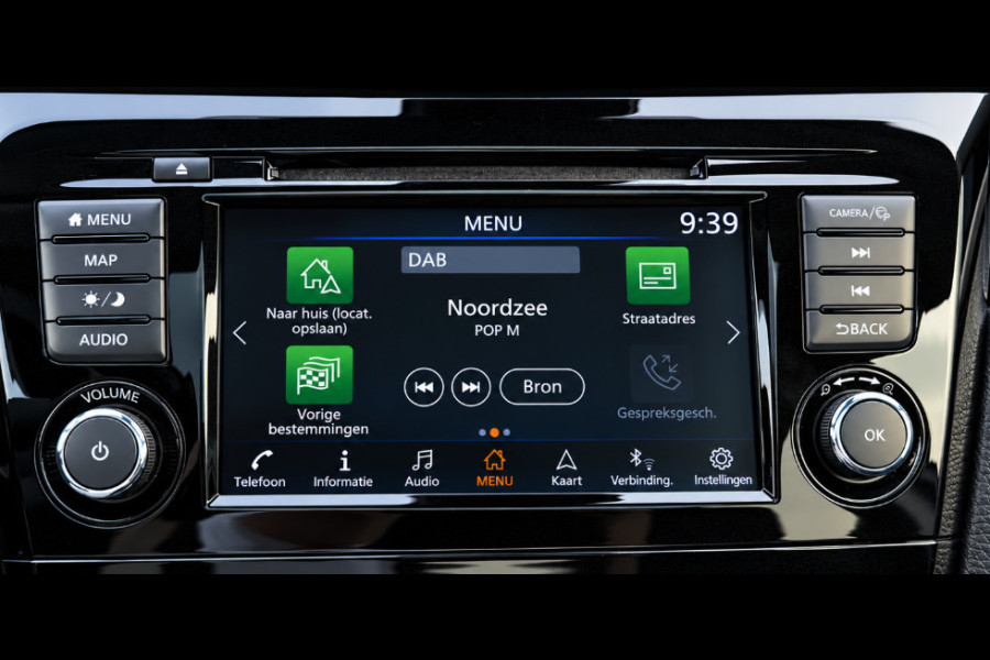 Nissan QASHQAI 1.3 DIG-T Tekna Black Edition | Panoramadak | Adaptive Cruise Control | Dealeronderhouden | Stoelverwarming | 360° | Dodehoek | Apple & Android |