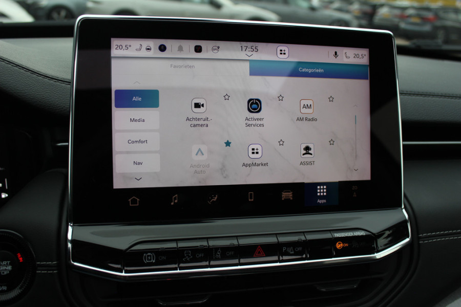 Jeep Compass 4xe 240 Plug-in Hybrid Electric S / Camera / Leder / CarPlay / Keyless / 19'' / Stuur+Stoelverwarming / DAB / ACC