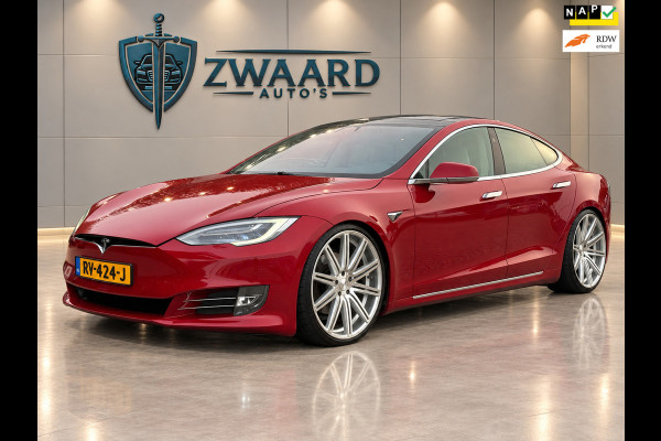 Tesla Model S 75D l SOH 83% l 22" Vossen Velgen l Verlaagd l ACC l Camera l AutoPilot l IZGST