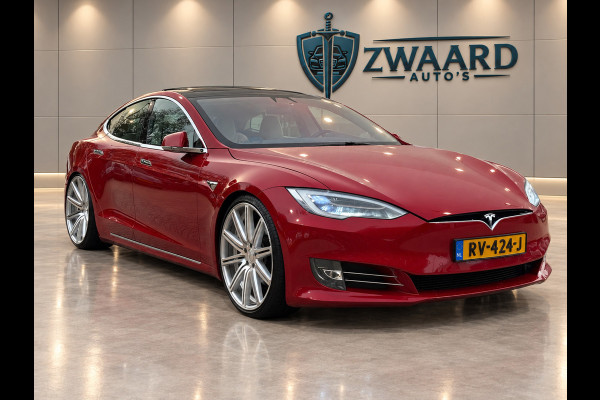 Tesla Model S 75D l SOH 83% l 22" Vossen Velgen l Verlaagd l ACC l Camera l AutoPilot l IZGST