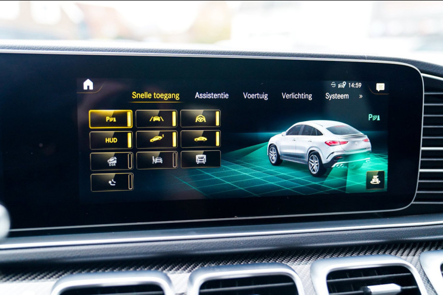 Mercedes-Benz GLE Coupé AMG 53 4MATIC+ Ultimate | Head Up Display | 360 CAM | Luchtvering | Carbon Interieur | Burmester
