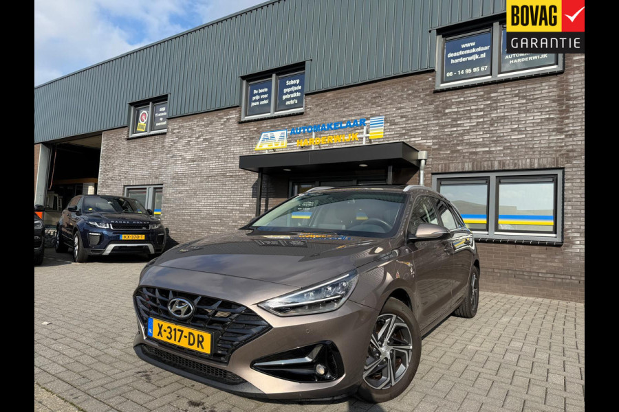 Hyundai i30 Wagon 1.5 T-GDi MHEV Premium | 1E EIGENAAR | 3/6/12MND GARANTIE | SCHUIFDAK | AUTOMAAT | LED | STOEL/STUUR VERWRM. | CARPLAY | DAB | NAVI | LANE | CAMERA |