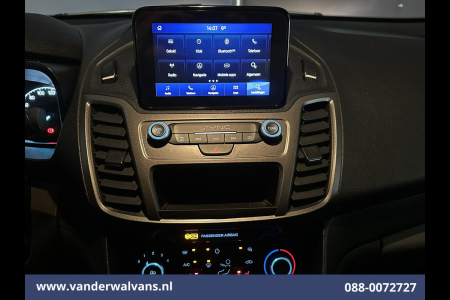 Ford Transit Connect 1.5 EcoBlue L1H1 Euro6 Airco | Camera | Navigatie | Cruisecontrol | Android Auto Stoelverwarming, Verwarmde voorruit, Trekhaak, Parkeersensoren