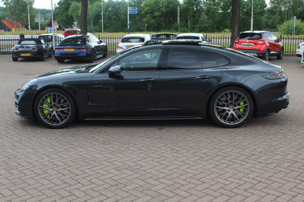 Porsche Panamera 4.0 Turbo S E-Hybrid / Panoramadak / 360Camera / Achterasbesturing / Nachtzicht / Softclose / 21'' / Sportuitlaat / Matrix LED / Carbon intr. / Bose / Sportdesign / Volleder / Dodehoek / DAB / ACC