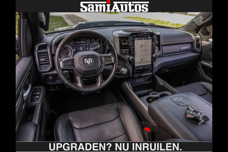 Dodge Ram SPORT | 5.7 V8 HEMI | PANORAMA DAK | €39950,- excl | GROOT SCHERM | 22' LIMITED WHEELS | ZEER NETTE STAAT | CREW CAB | DUBBEL CABINE | 5 PERSOONS | DC | 3500 KG TREKVERMOGEN |