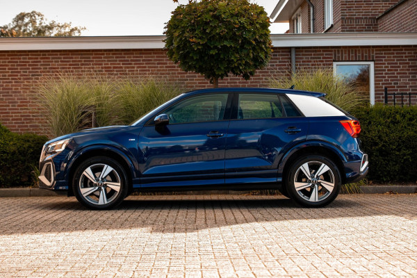 Audi Q2 35 TFSI Advanced 150 PK Aut. S-Line Virtual Matrix Camera Elek. Klep Keyless 18''