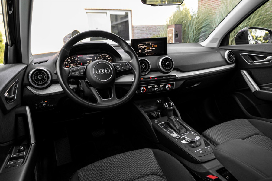 Audi Q2 35 TFSI Advanced 150 PK Aut. S-Line Virtual Matrix Camera Elek. Klep Keyless 18''