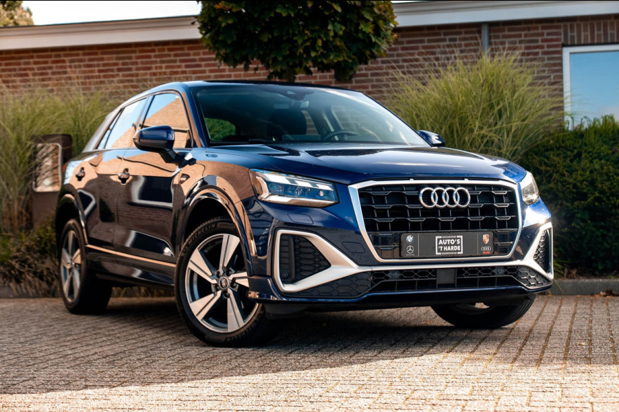 Audi Q2 35 TFSI Advanced 150 PK Aut. S-Line Virtual Matrix Camera Elek. Klep Keyless 18''