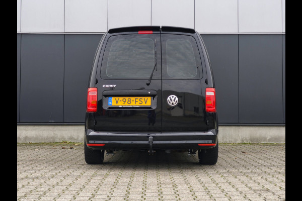 Volkswagen Caddy 2.0TDI MAXI AUT CRUISE CLIMATE STANDKACHEL PDC STOELVERWARMING TREKHAAK
