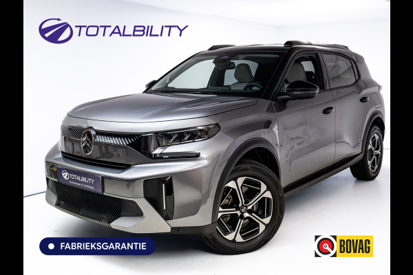 Citroën C3 Aircross 1.2 Hybrid 145pk Max | Camera | Led Vision | Climate-control | Navigatie | App-connect | Cruise | Privacy Glas, Side-assist, PDC V+A, Draadloze Tel.lader