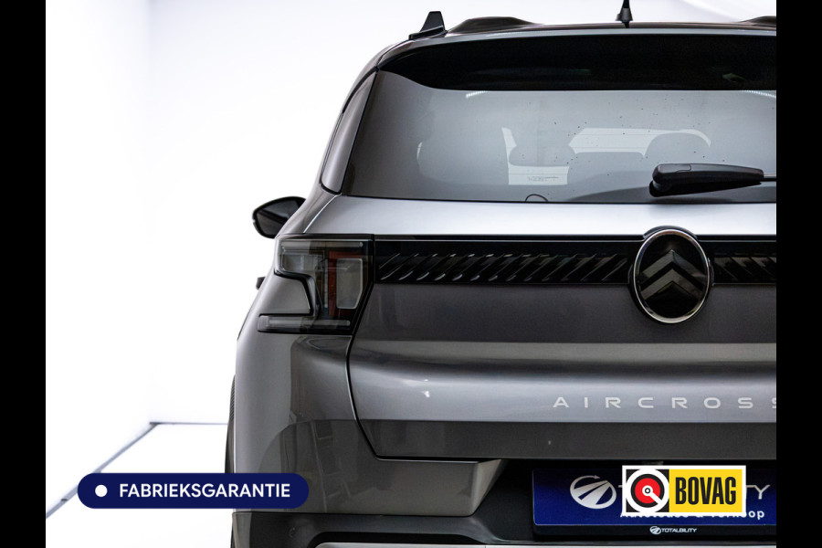 Citroën C3 Aircross 1.2 Hybrid 145pk Max | Camera | Led Vision | Climate-control | Navigatie | App-connect | Cruise | Privacy Glas, Side-assist, PDC V+A, Draadloze Tel.lader