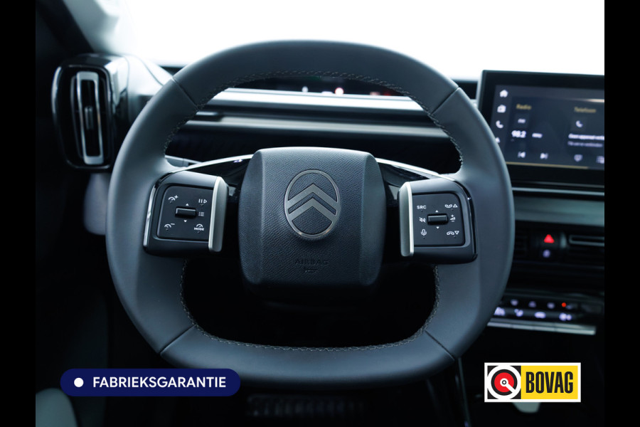 Citroën C3 Aircross 1.2 Hybrid 145pk Max | Camera | Led Vision | Climate-control | Navigatie | App-connect | Cruise | Privacy Glas, Side-assist, PDC V+A, Draadloze Tel.lader