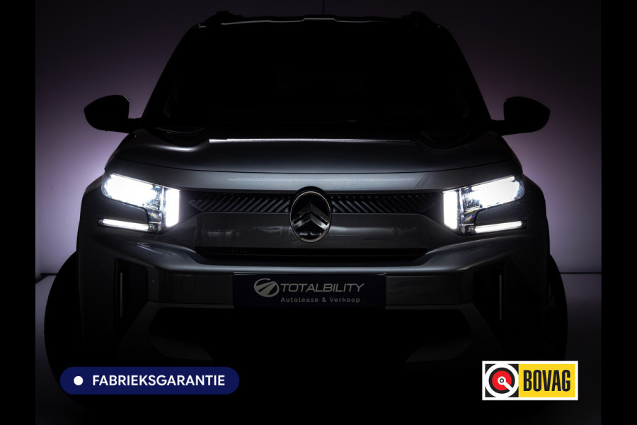 Citroën C3 Aircross 1.2 Hybrid 145pk Max | Camera | Led Vision | Climate-control | Navigatie | App-connect | Cruise | Privacy Glas, Side-assist, PDC V+A, Draadloze Tel.lader