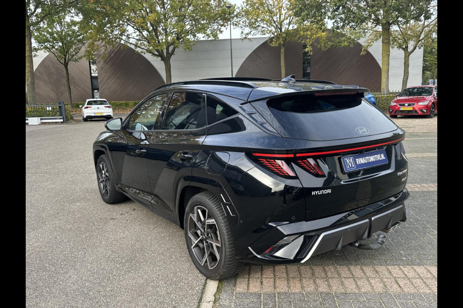 Hyundai Tucson 1.6 T-GDI PHEV N Line 4WD SOH 100% | FABRIEKS GARANTIE TM 07-2030 | 360 CAMERA | PANO | STOEL + STUURVERWARMING | STOEL VENTILATIE | DODE HOEK | KEYLESS | ACHTERBANK VERWARMD | KRELL AUDIO | HEAD UP |