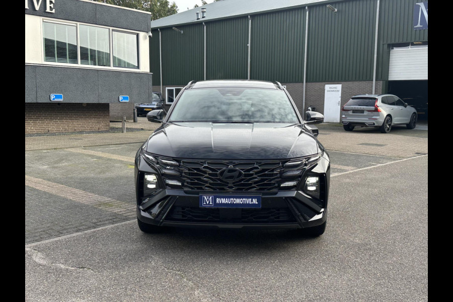 Hyundai Tucson 1.6 T-GDI PHEV N Line 4WD SOH 100% | FABRIEKS GARANTIE TM 07-2030 | 360 CAMERA | PANO | STOEL + STUURVERWARMING | STOEL VENTILATIE | DODE HOEK | KEYLESS | ACHTERBANK VERWARMD | KRELL AUDIO | HEAD UP |