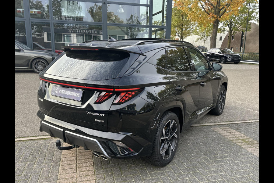 Hyundai Tucson 1.6 T-GDI PHEV N Line 4WD SOH 100% | FABRIEKS GARANTIE TM 07-2030 | 360 CAMERA | PANO | STOEL + STUURVERWARMING | STOEL VENTILATIE | DODE HOEK | KEYLESS | ACHTERBANK VERWARMD | KRELL AUDIO | HEAD UP |